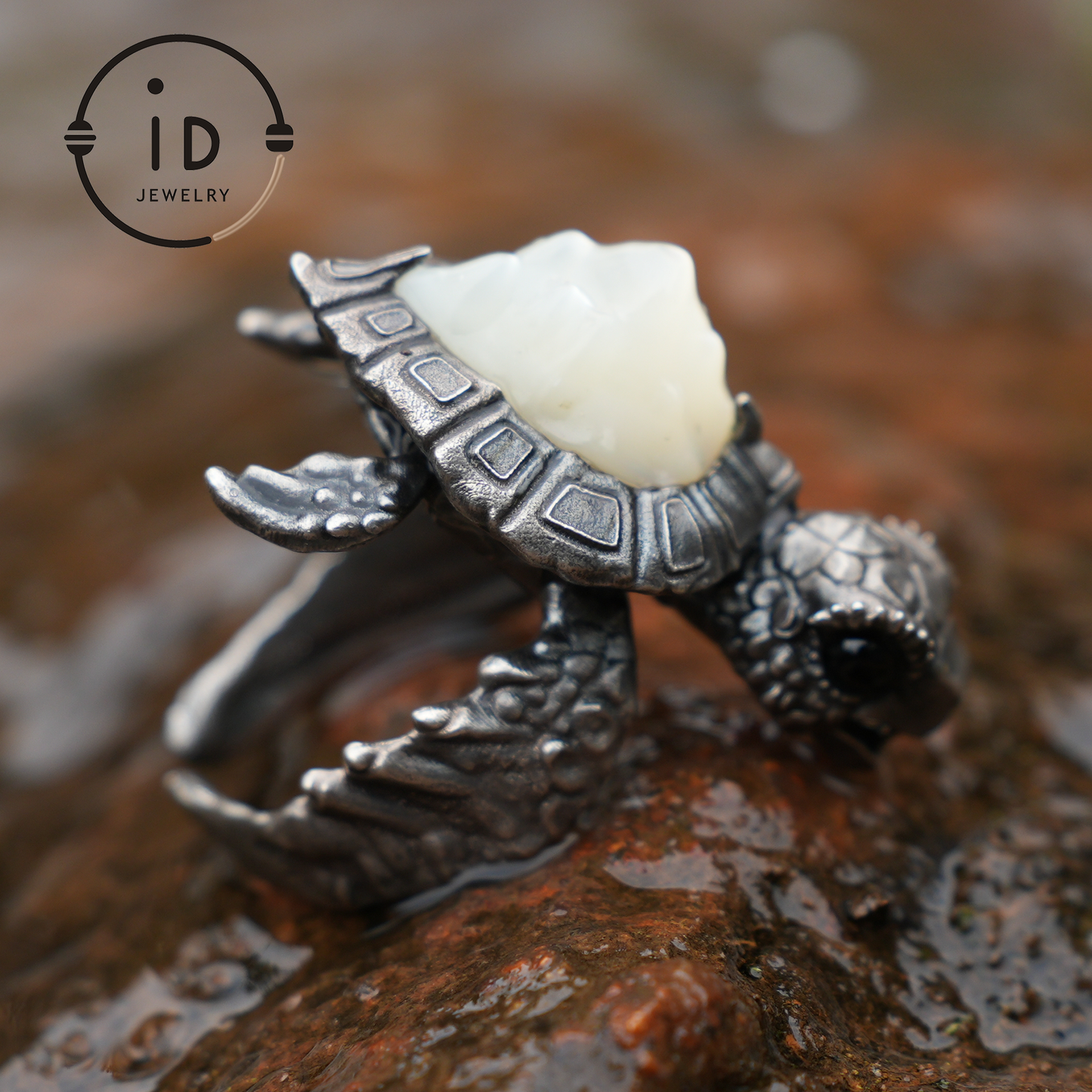 HandmadeTurtleRing | 925SilverAnimalThemeRing | SustainableHandcraftedSilverRing | GiftForHim