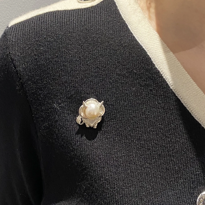 Taurus Zodiac Brooch Pendant | 925 Silver Pearl Amulet | Handmade Astrology Jewelry Gift for Her or Him