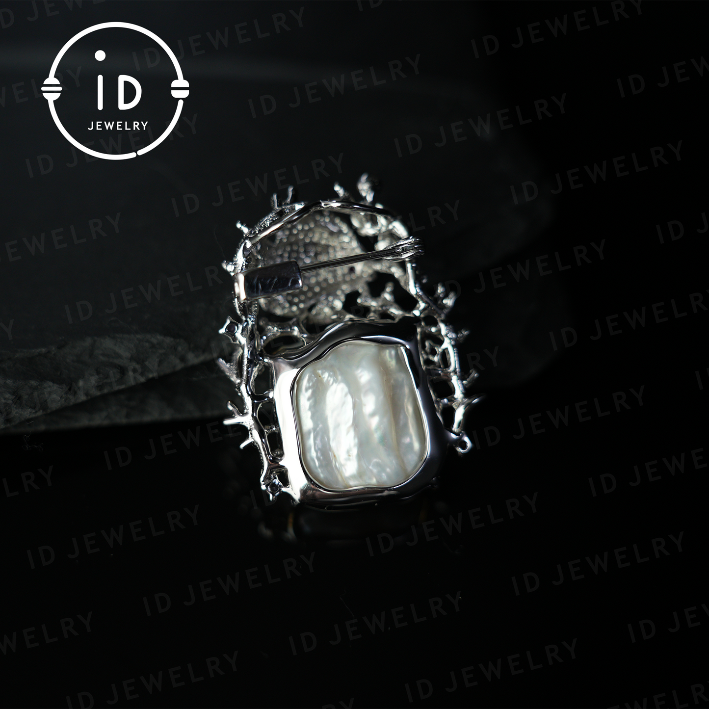 Baroque Pearl Goldfish Brooch Pendant | Handmade Artistic Jewelry | Ocean Theme Jewelry| Vintage Design | Brooch & Pendant Combo