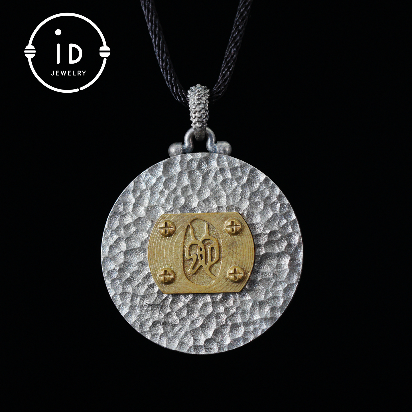 Mystic Black Jade Dragon Amulet Necklace | 925 Sterling Silver Totem Pendant | Taoist Spirit Guardian Talisman | Handmade Gothic Asian Jewelry