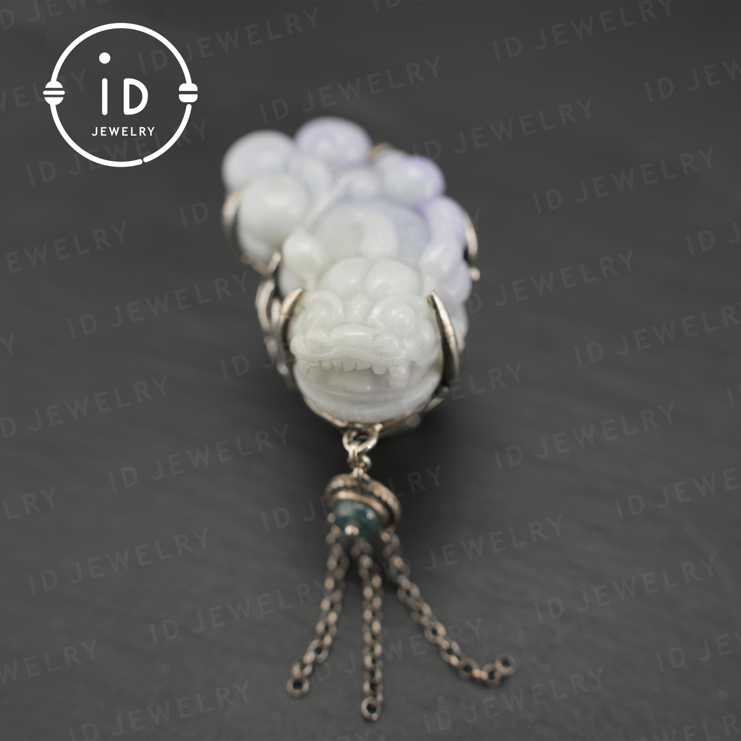 Handmade Jadeite Ring| Mystical Protection Jewelry| Artistic Gemstone Ring| Brave troops-Inspired| Symbol of Fortune