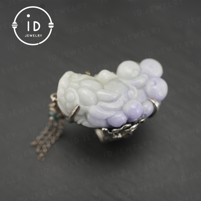 Handmade Jadeite Ring| Mystical Protection Jewelry| Artistic Gemstone Ring| Brave troops-Inspired| Symbol of Fortune