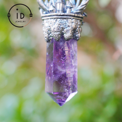 Handcrafted Castle Pendant, 925 Silver, Unique Fantasy Jewelry, Magic Castle Necklace, Perfect Fantasy Gift, Mystical Jewelry