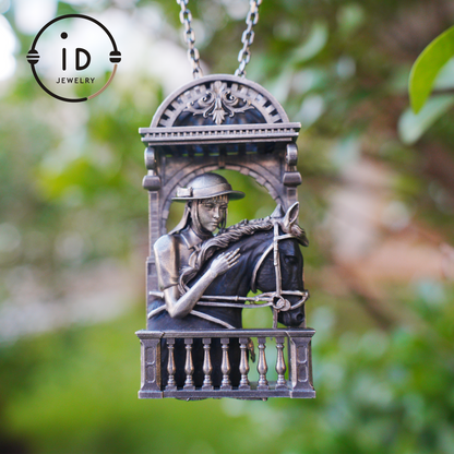 Silent Farewell | Handmade Silver Horse Pendant | Emotional Keepsake Jewelry | A Thoughtful Gift for Horse Lovers and Soulful Spirits