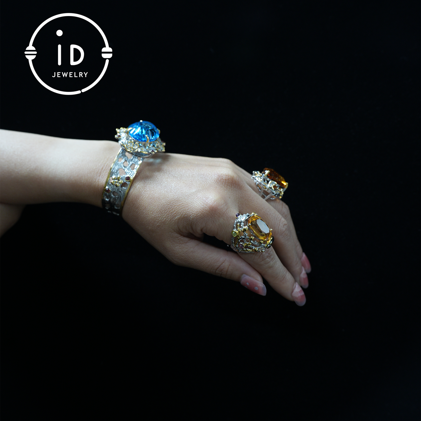 Natural Citrine Ring| Vintage Boho Gemstone Ring| Handmade Jewelry| Luxury Statement Ring| Artistic Design| Gift for Her