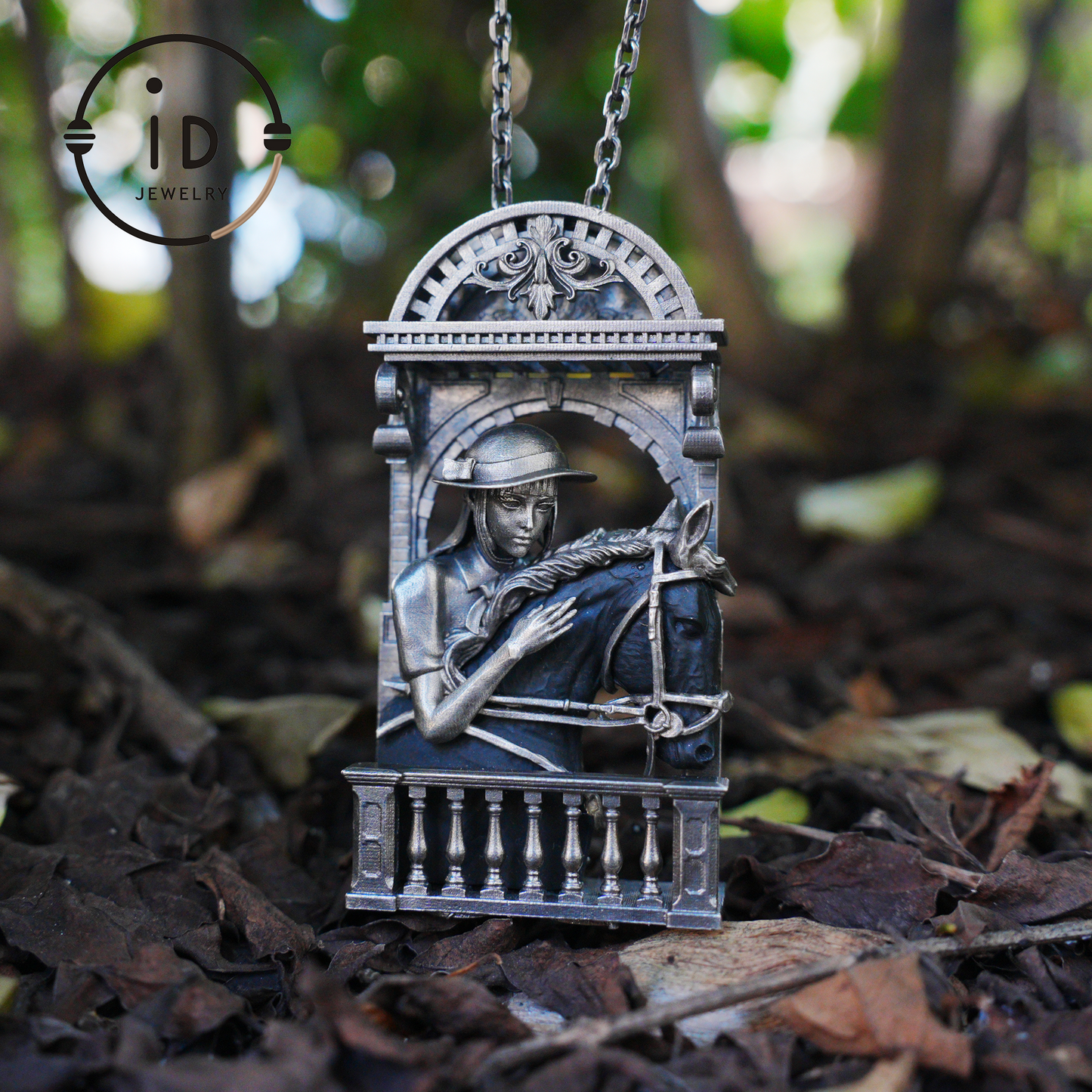 Silent Farewell | Handmade Silver Horse Pendant | Emotional Keepsake Jewelry | A Thoughtful Gift for Horse Lovers and Soulful Spirits