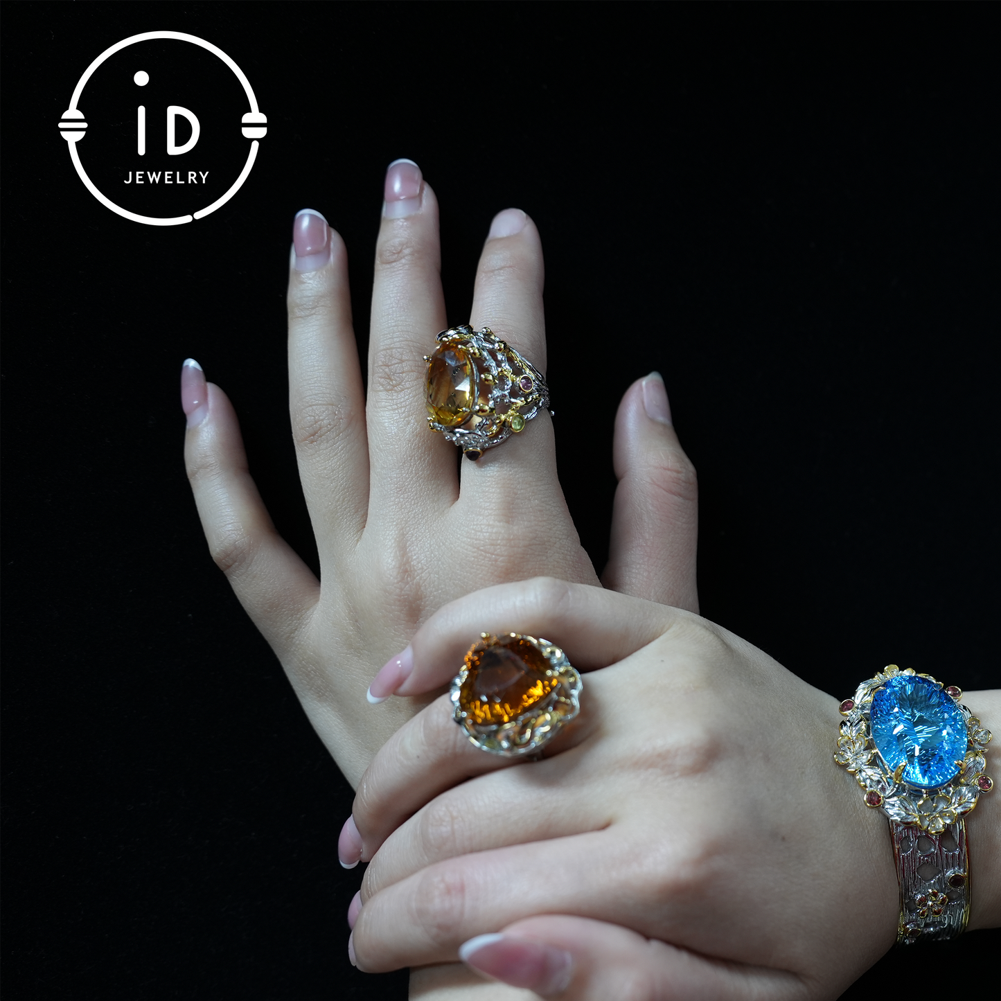 Natural Citrine Ring| Vintage Boho Gemstone Ring| Handmade Jewelry| Luxury Statement Ring| Artistic Design| Gift for Her