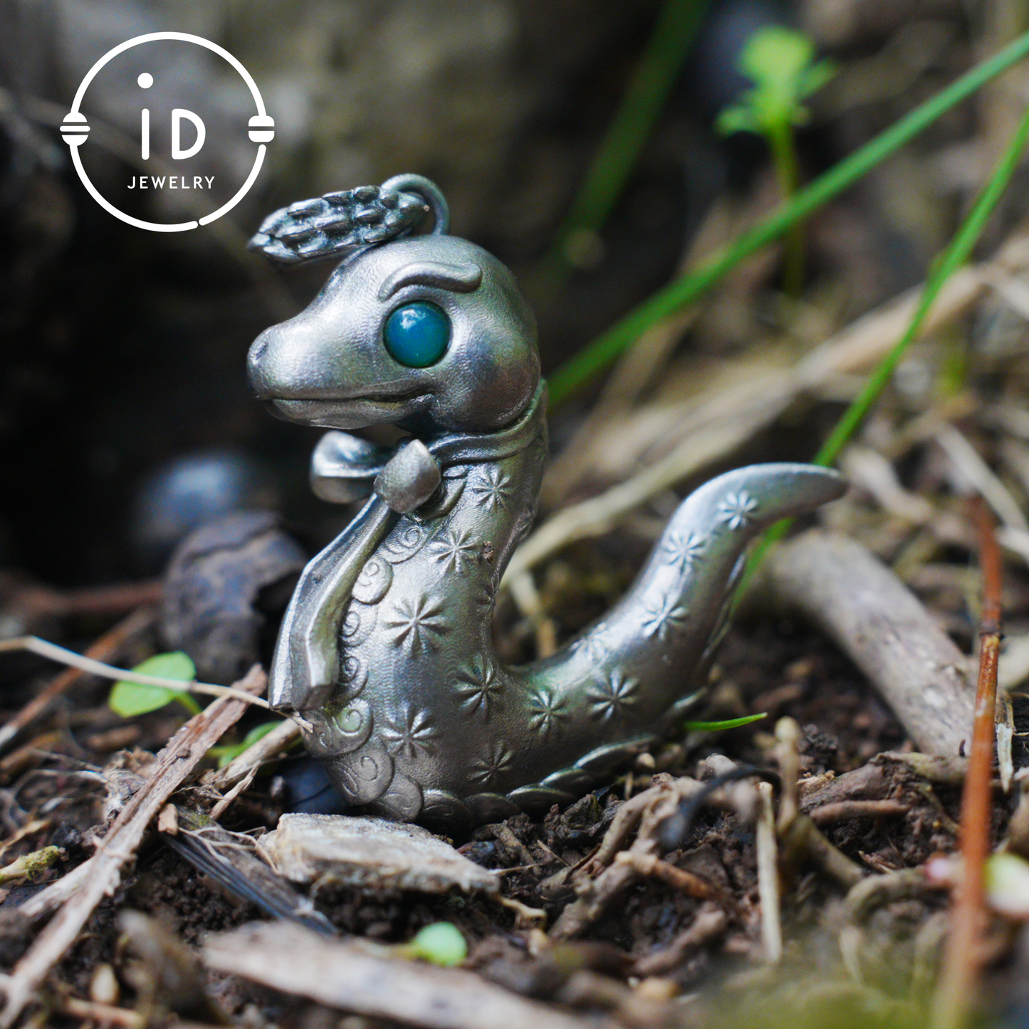 Snake Pendant, Handcrafted Emotional Guardian Amulet, Fantasy Totem Jewelry, Unique Gift for Sensitive Souls