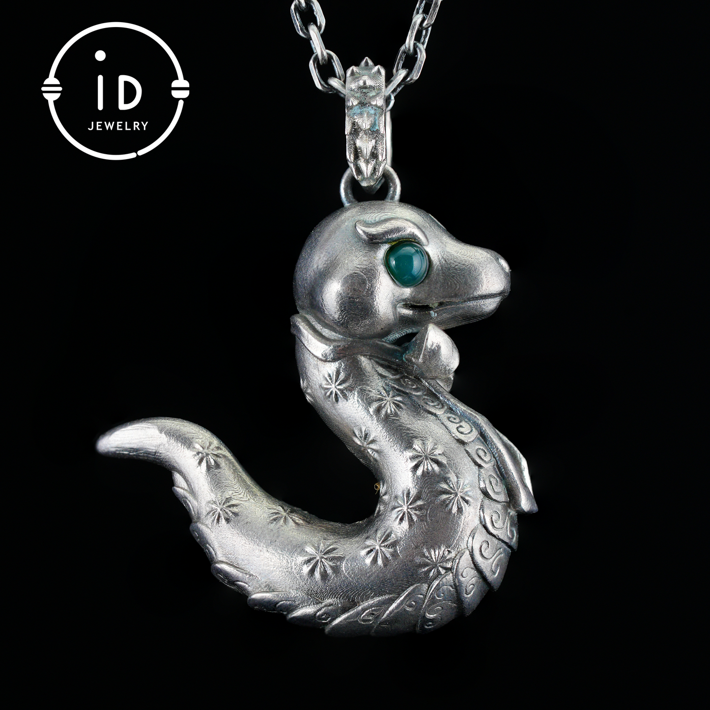 Snake Pendant, Handcrafted Emotional Guardian Amulet, Fantasy Totem Jewelry, Unique Gift for Sensitive Souls