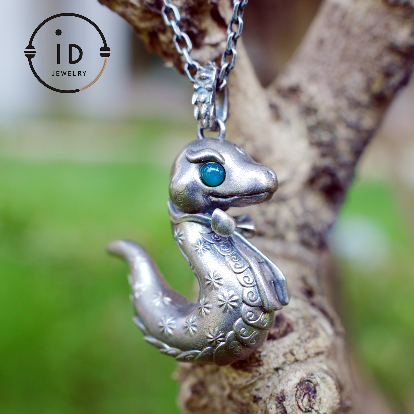 Snake Pendant, Handcrafted Emotional Guardian Amulet, Fantasy Totem Jewelry, Unique Gift for Sensitive Souls