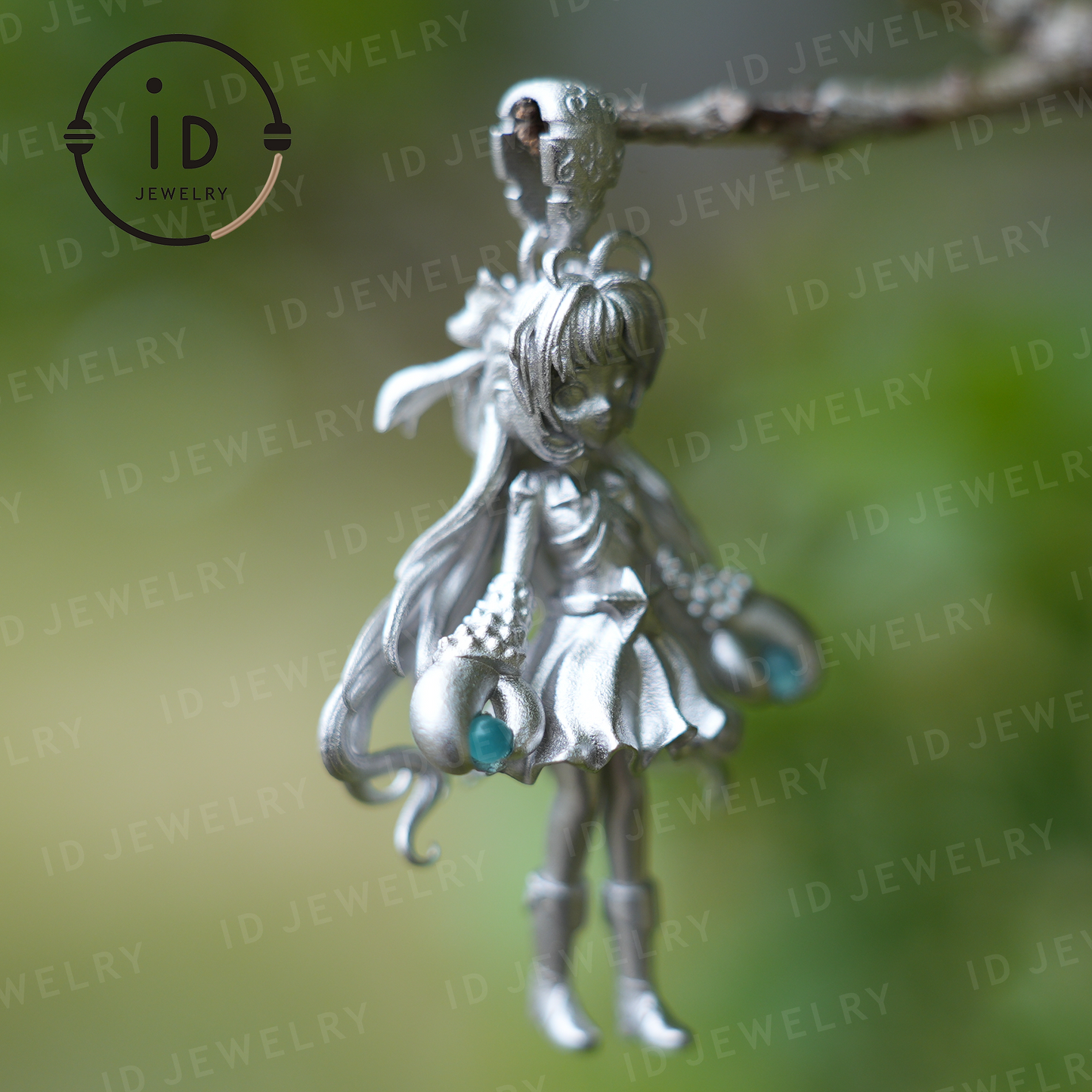 Cancer Zodiac Pendant with Amazonite, Handmade Star Sign Amulet Jewelry, Cute Horoscope Girl Charm for Astrology Lovers