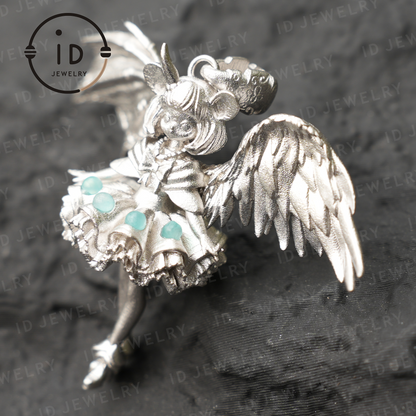 Gemini Duality Pendant | Handmade Zodiac Amulet with Astrological Charm | Meaningful Gift for Her | Spiritual Jewelry for Balance