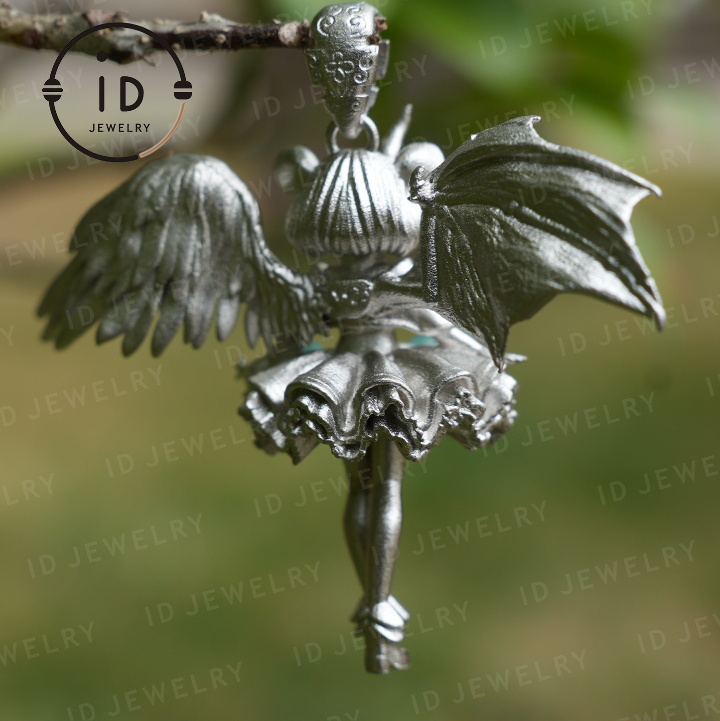 Gemini Duality Pendant | Handmade Zodiac Amulet with Astrological Charm | Meaningful Gift for Her | Spiritual Jewelry for Balance