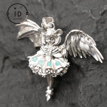 Gemini Duality Pendant | Handmade Zodiac Amulet with Astrological Charm | Meaningful Gift for Her | Spiritual Jewelry for Balance