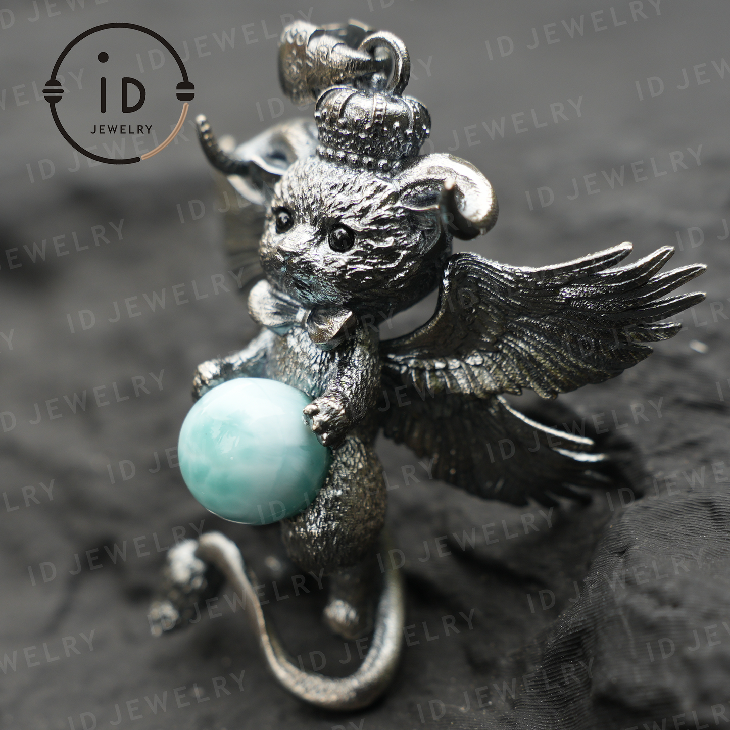 Guardian Angel Pendant, Spiritual Animal Totem, Symbol of Inner Peace and Protection, Gift for Meditation Lovers
