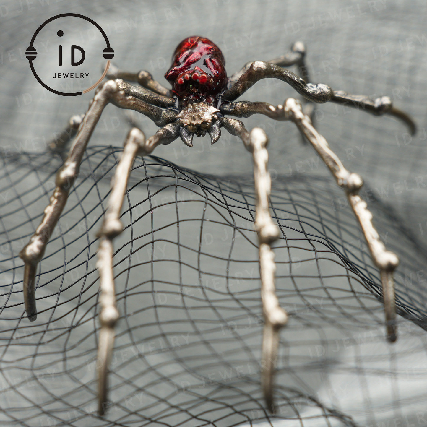 Spider Pendant Necklace · Spiritual Animal Totem · Symbol of Inner Determination and Passion · Gift for Meditation Lovers