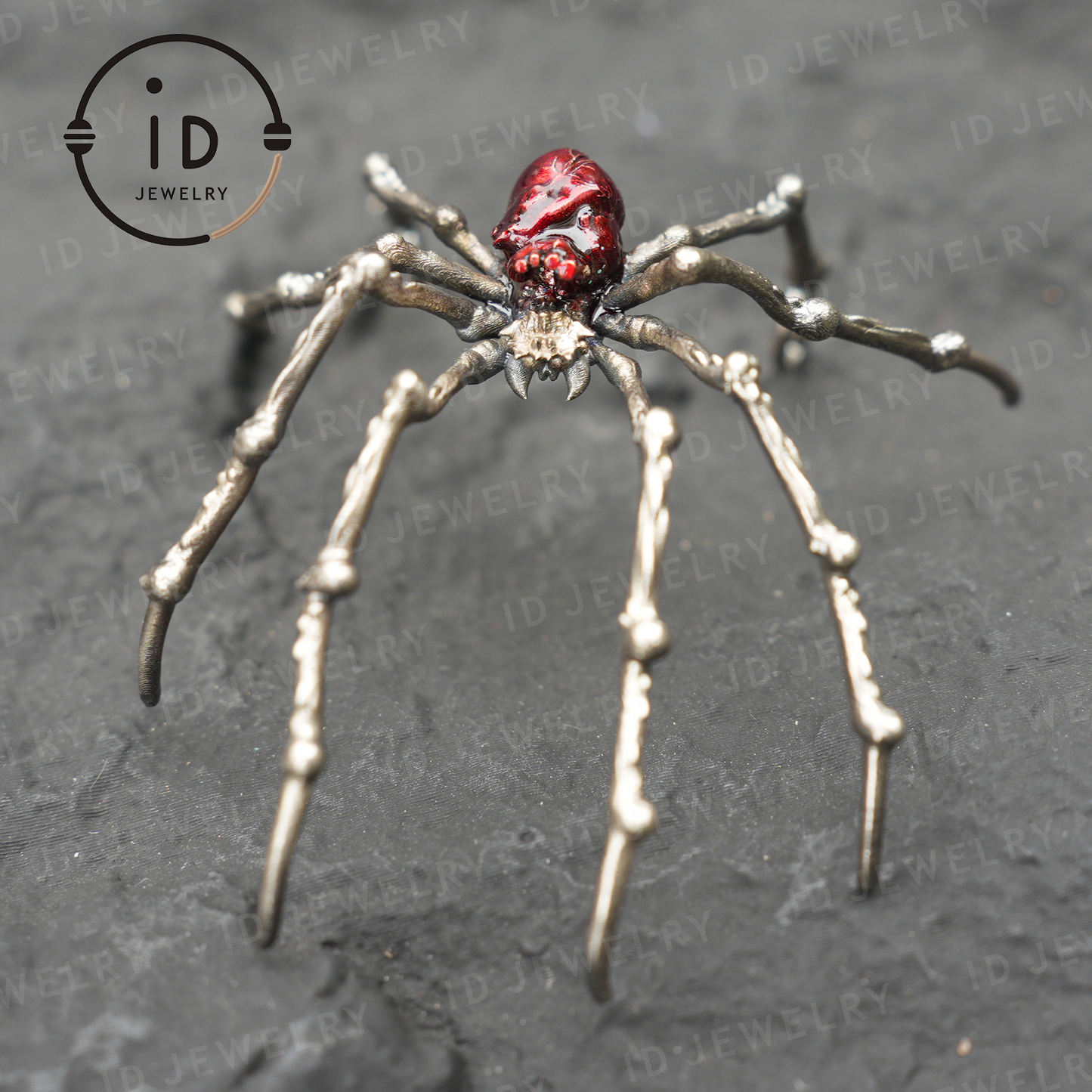 Spider Pendant Necklace · Spiritual Animal Totem · Symbol of Inner Determination and Passion · Gift for Meditation Lovers