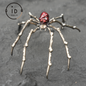 Spider Pendant Necklace · Spiritual Animal Totem · Symbol of Inner Determination and Passion · Gift for Meditation Lovers