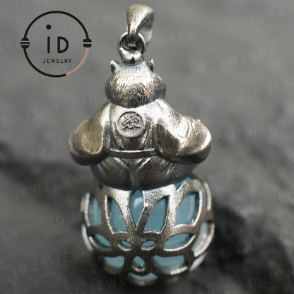 Capybara Pendant Necklace · Zen Animal Totem · Symbol for Inner Peace · Gift for Meditation Lovers