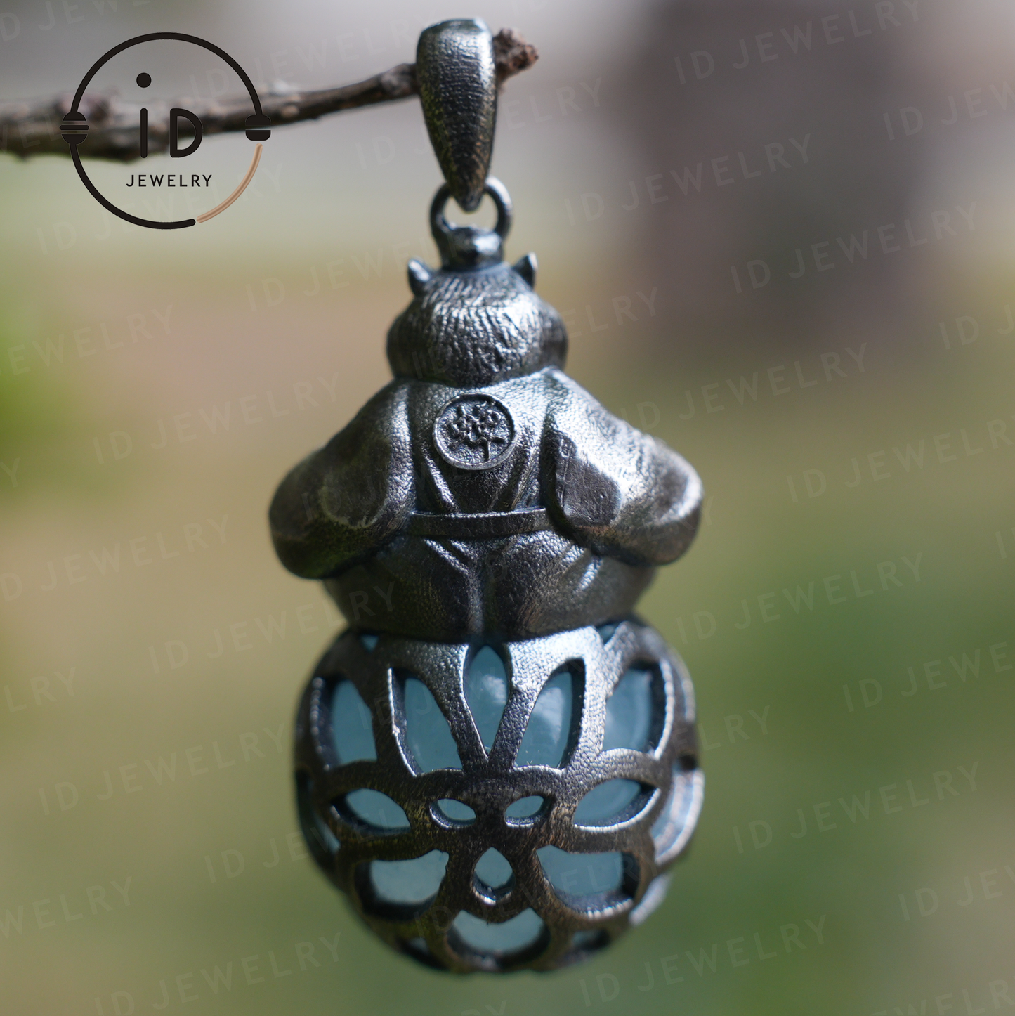 Capybara Pendant Necklace · Zen Animal Totem · Symbol for Inner Peace · Gift for Meditation Lovers