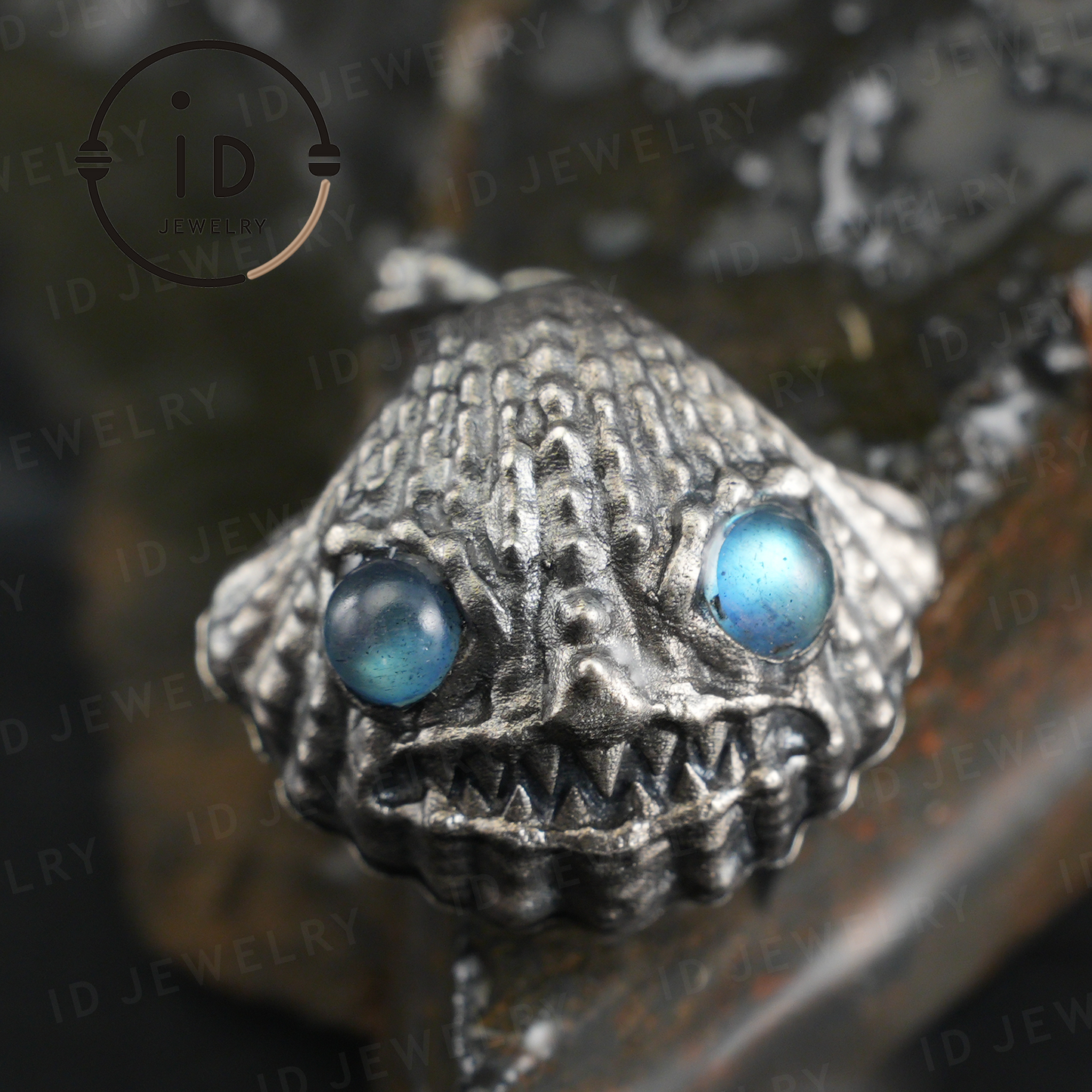 Handcrafted Shell Pendant - 925 Sterling Silver with Labradorite & Ocean Jasper - Key to the Subconscious - Spiritual Guardian Gift