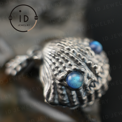 Handcrafted Shell Pendant - 925 Sterling Silver with Labradorite & Ocean Jasper - Key to the Subconscious - Spiritual Guardian Gift