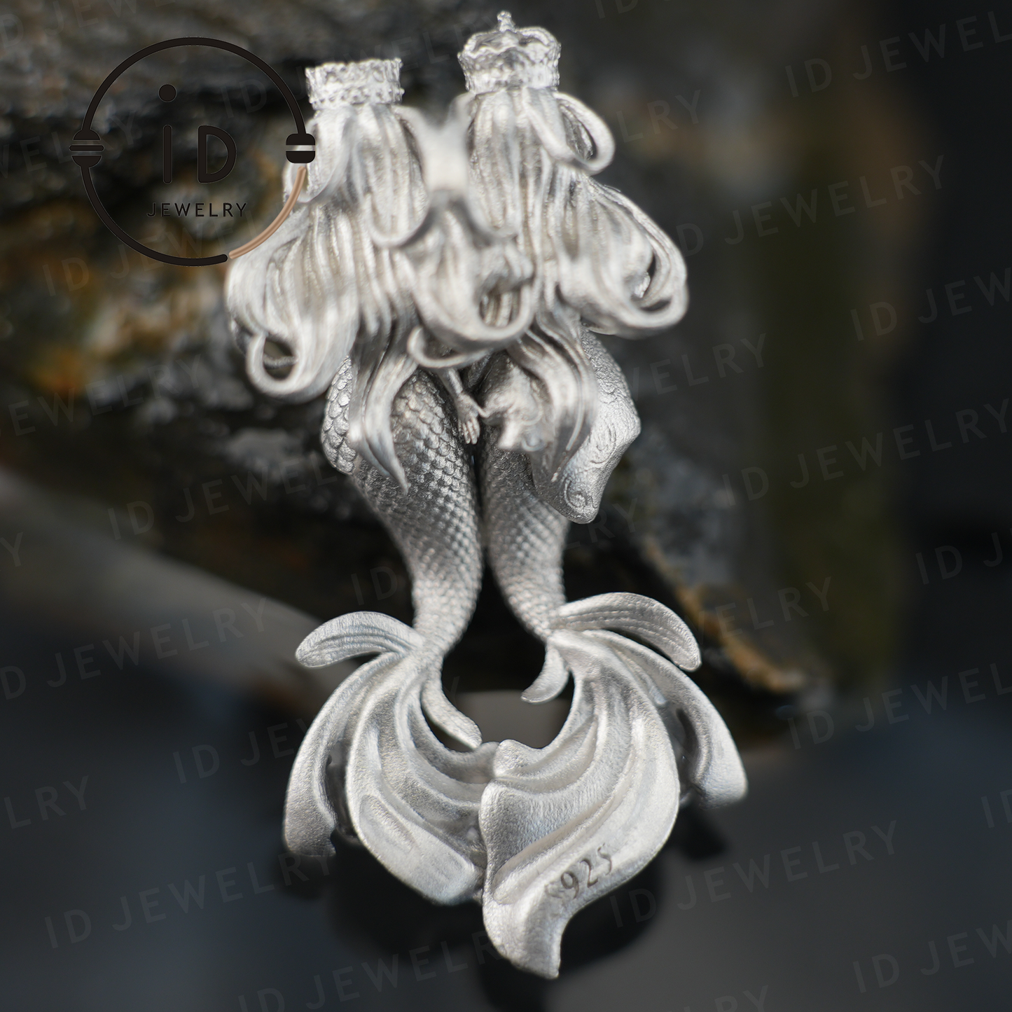 Handcrafted Pisces Pendant - 925 Sterling Silver with Pearls - Guardian of Pisces - Dual Beauty Gift for Her