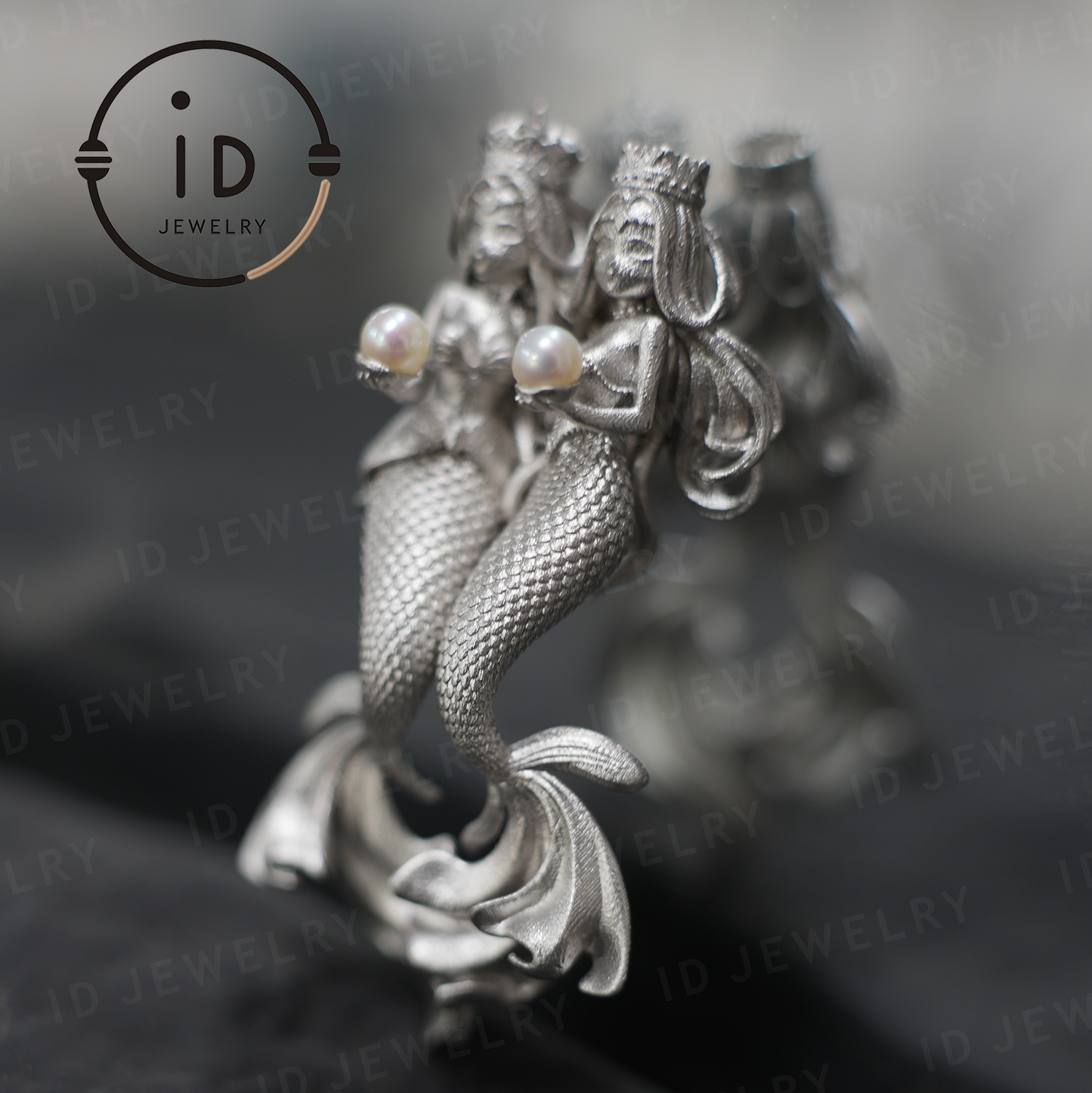 Handcrafted Pisces Pendant - 925 Sterling Silver with Pearls - Guardian of Pisces - Dual Beauty Gift for Her