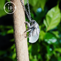 Cicada Necklace | Handmade 925 Sterling Silver Necklace | Insect Jewelry | Hand-Carved Insect Nature-Theme Necklace Gift