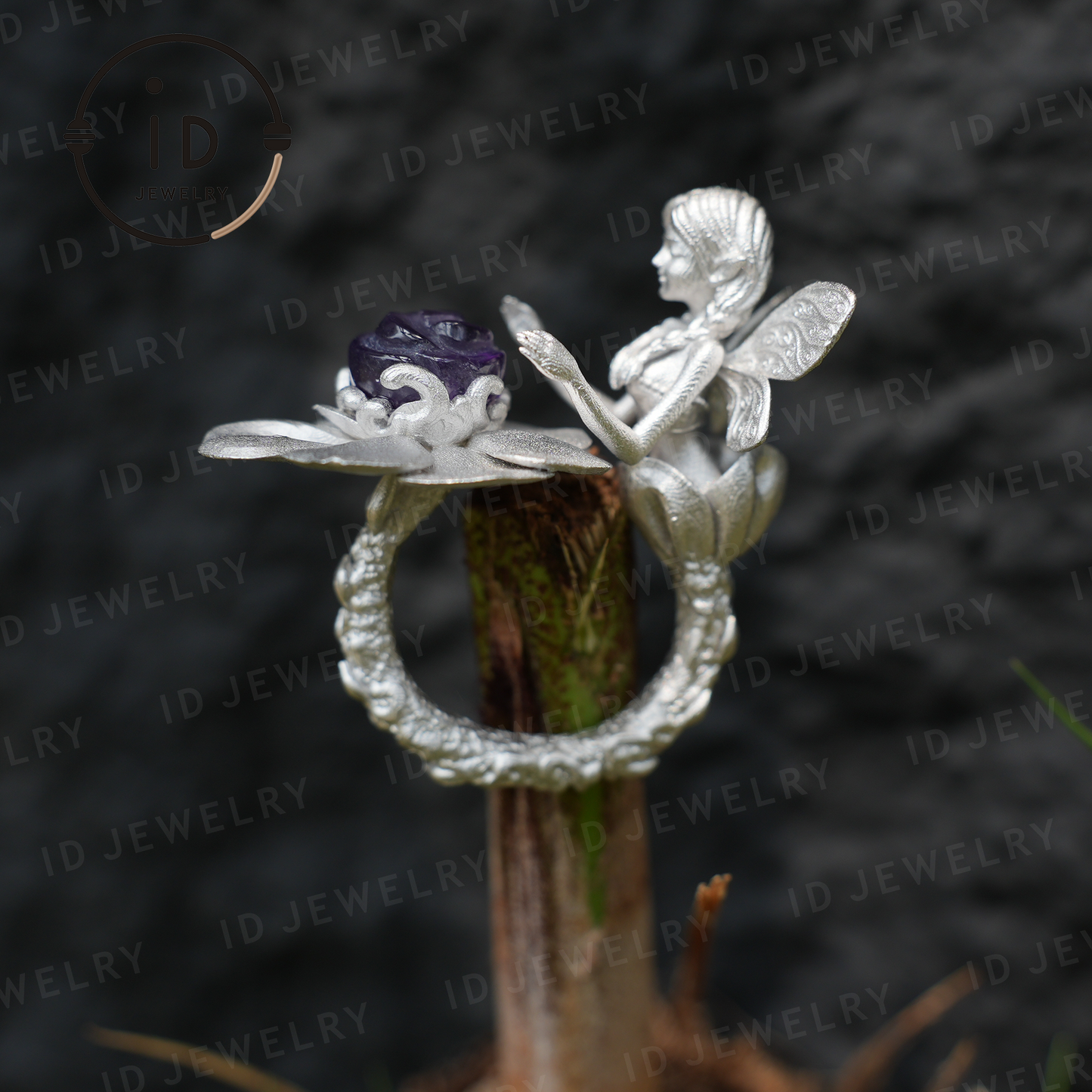 Flower Language Dreamkeeper Ring, Opa Goddess Soul Symbol, Protection of Wishes and Inspiration, Jewelry of Dream Fulfillment
