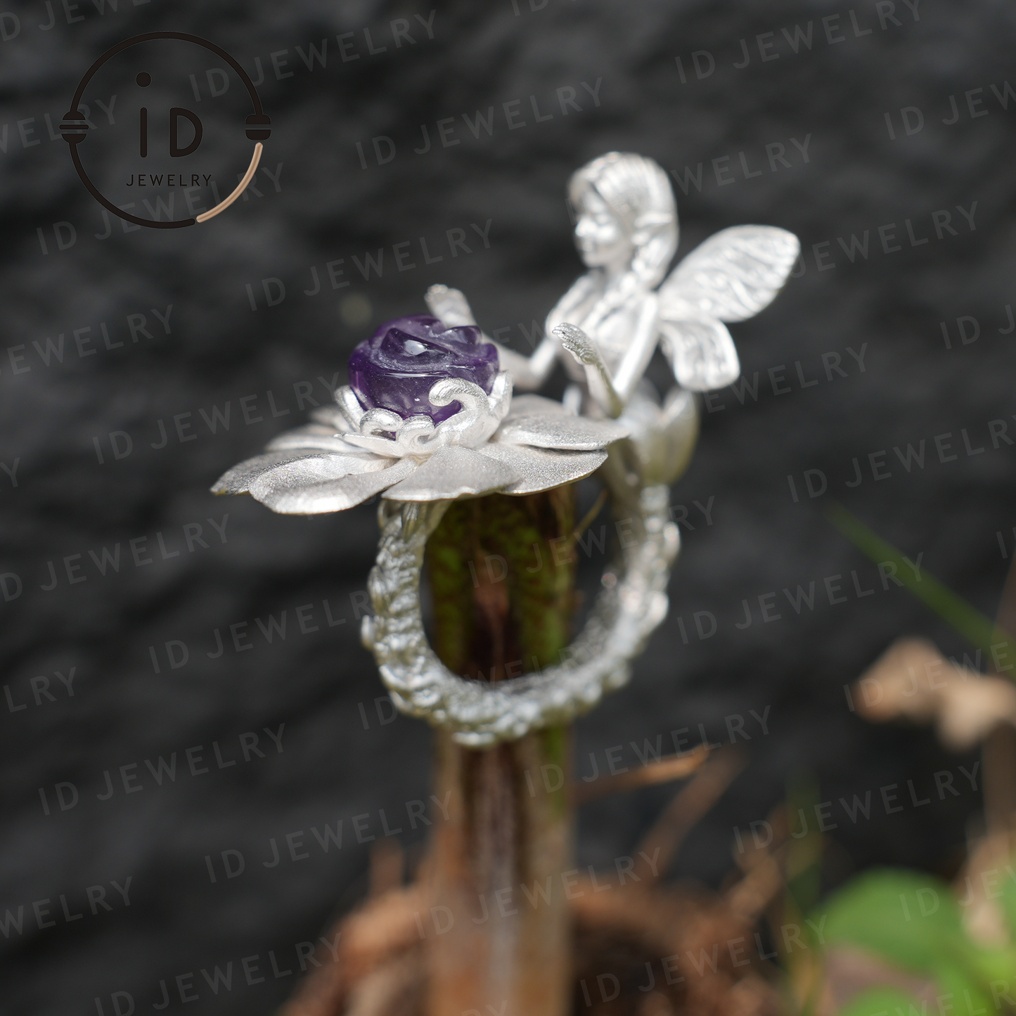 Flower Language Dreamkeeper Ring, Opa Goddess Soul Symbol, Protection of Wishes and Inspiration, Jewelry of Dream Fulfillment