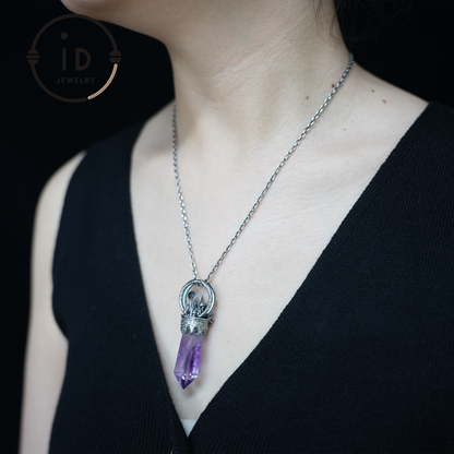 Handcrafted Castle Pendant, 925 Silver, Unique Fantasy Jewelry, Magic Castle Necklace, Perfect Fantasy Gift, Mystical Jewelry