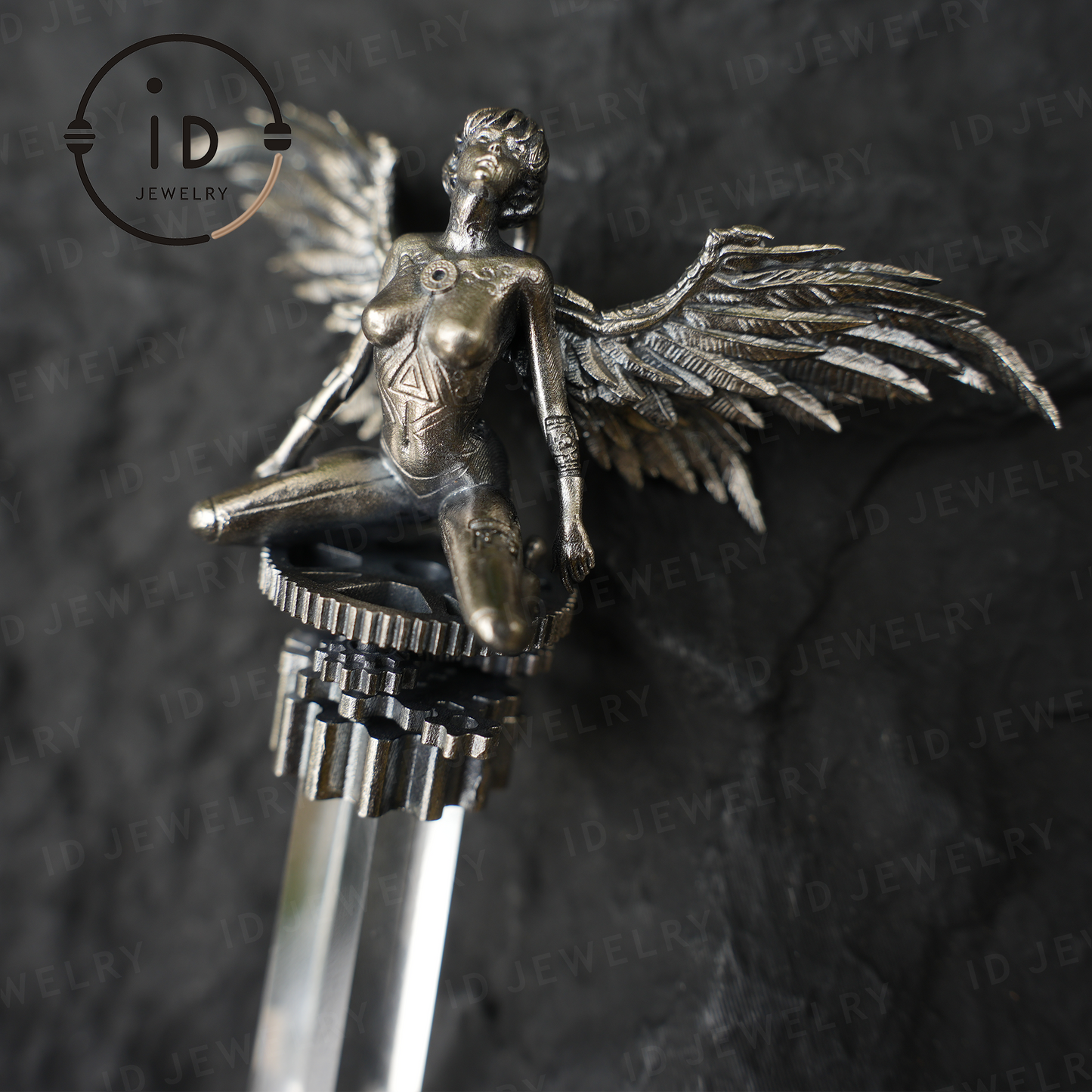 Project O-9: Legacy of Light Core Pendant · Symbol of the Lightkeeper's Body · Cyberpunk Sci-Fi Style