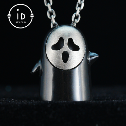 Lion Pendant in 925 Sterling Silver with Black Jade, Hand-Carved Totem-Style Necklace, Symbolic Gift in Mystical Fairytale Design