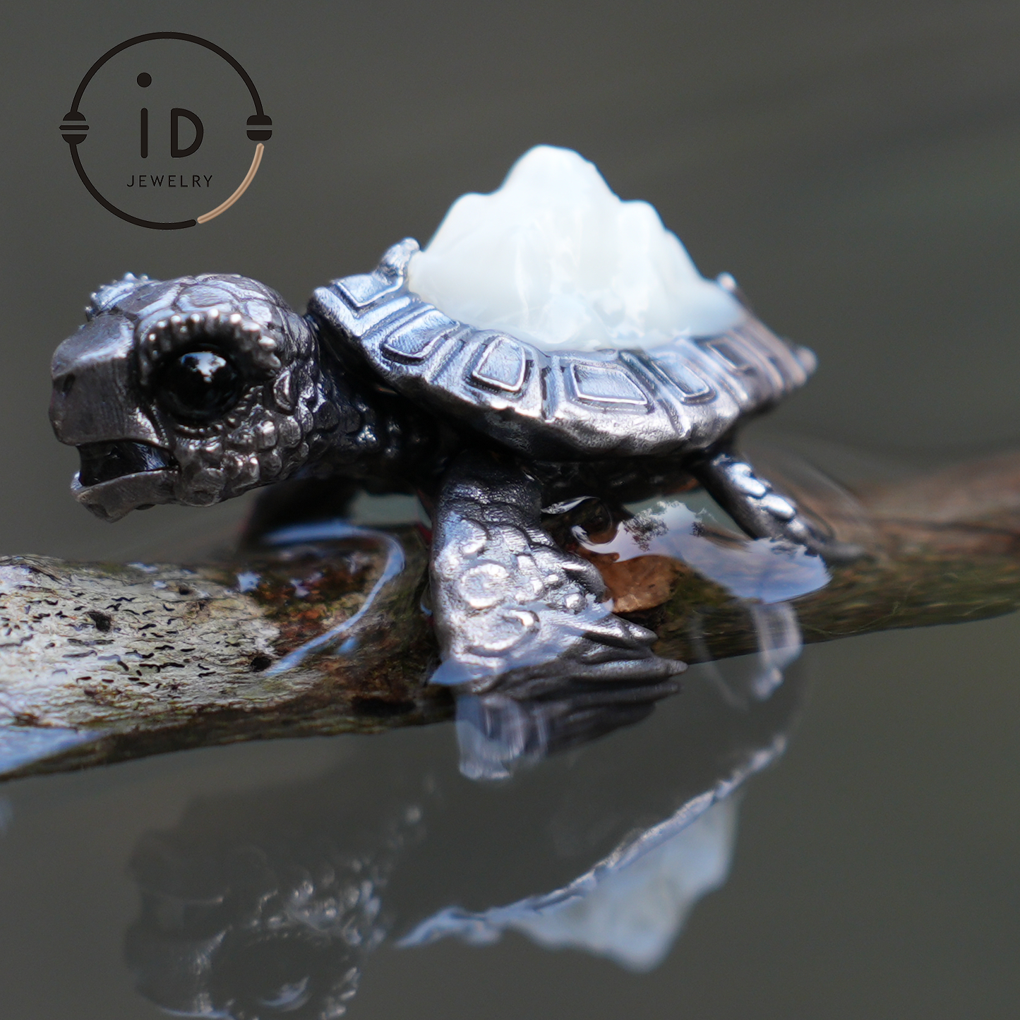 HandmadeTurtleRing | 925SilverAnimalThemeRing | SustainableHandcraftedSilverRing | GiftForHim