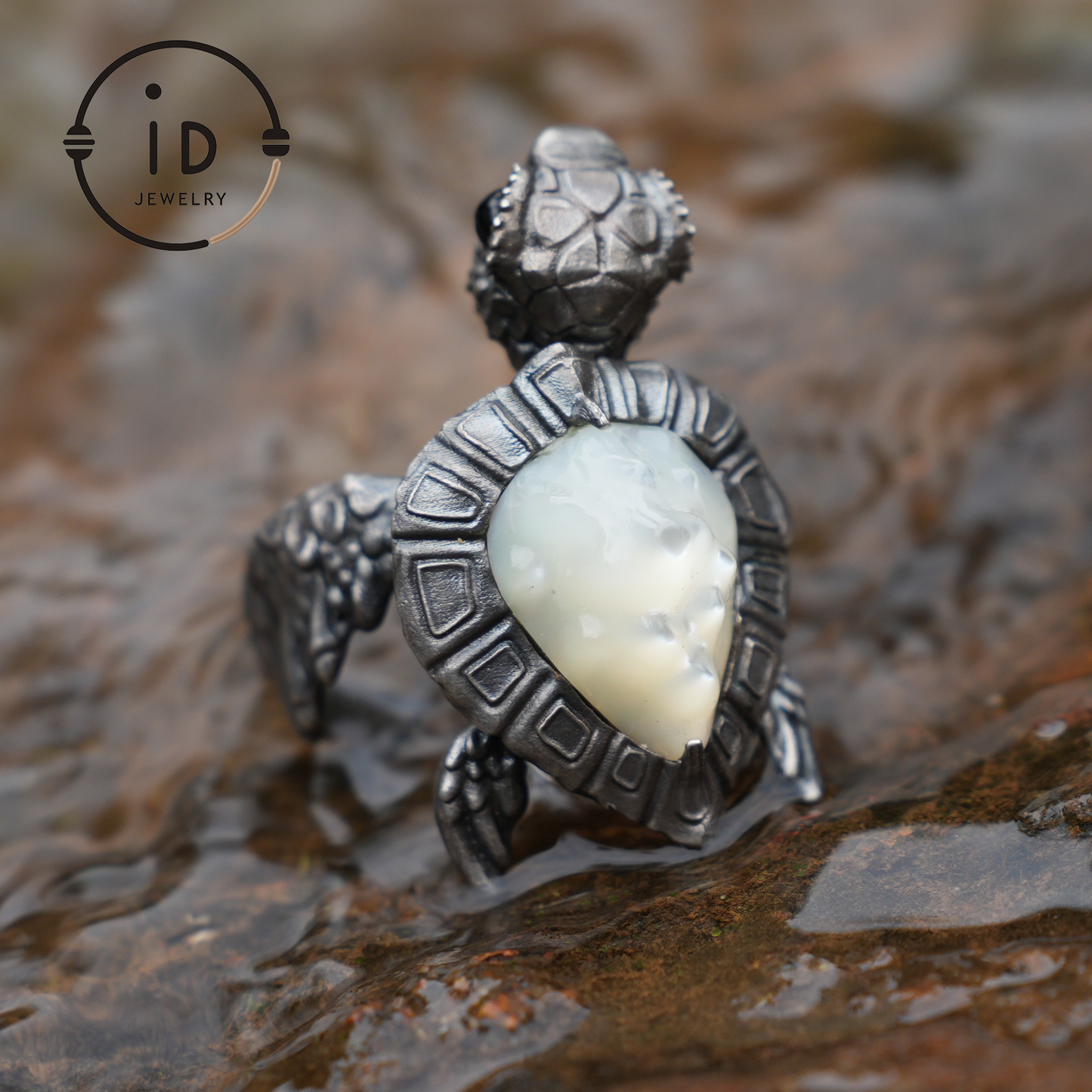 HandmadeTurtleRing | 925SilverAnimalThemeRing | SustainableHandcraftedSilverRing | GiftForHim