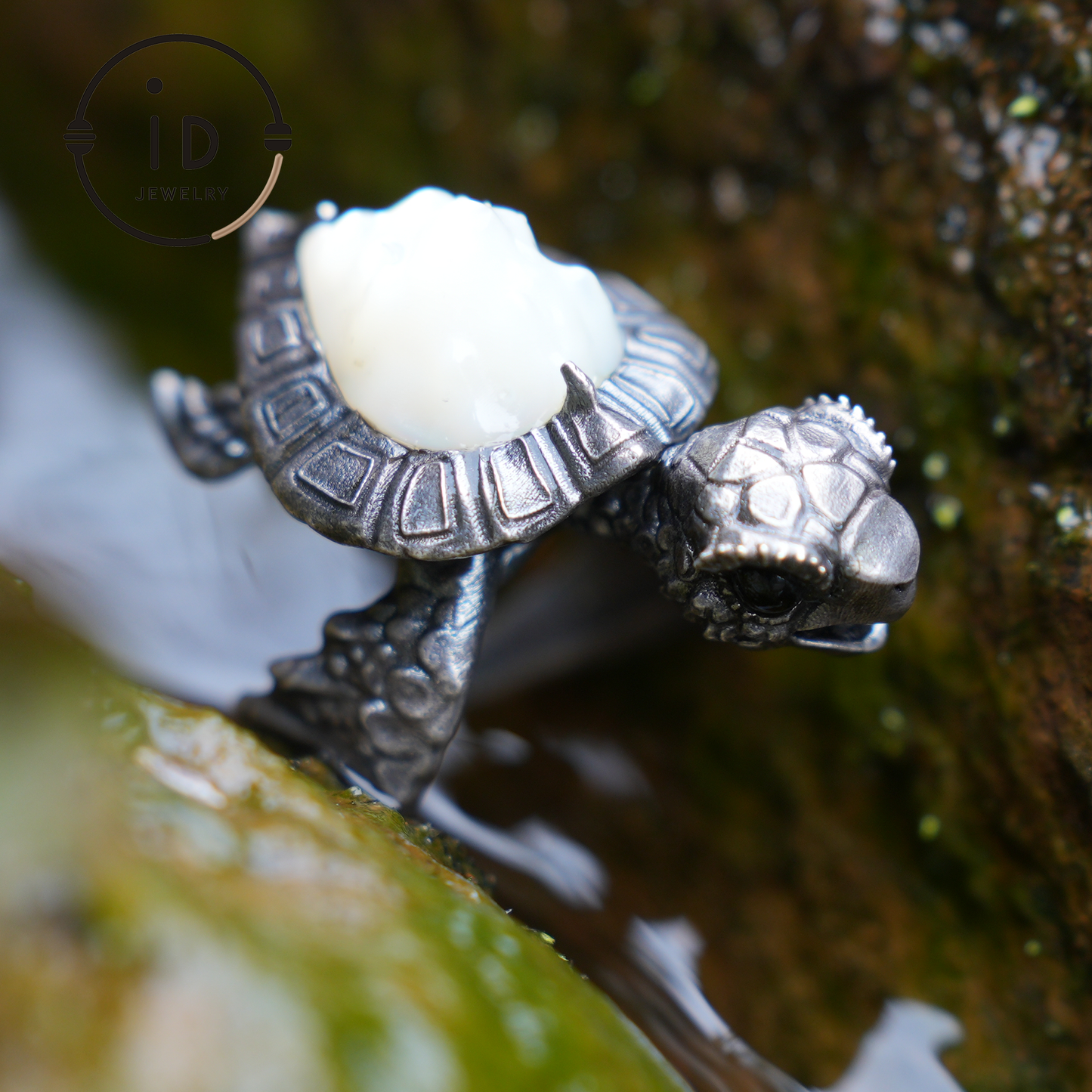HandmadeTurtleRing | 925SilverAnimalThemeRing | SustainableHandcraftedSilverRing | GiftForHim