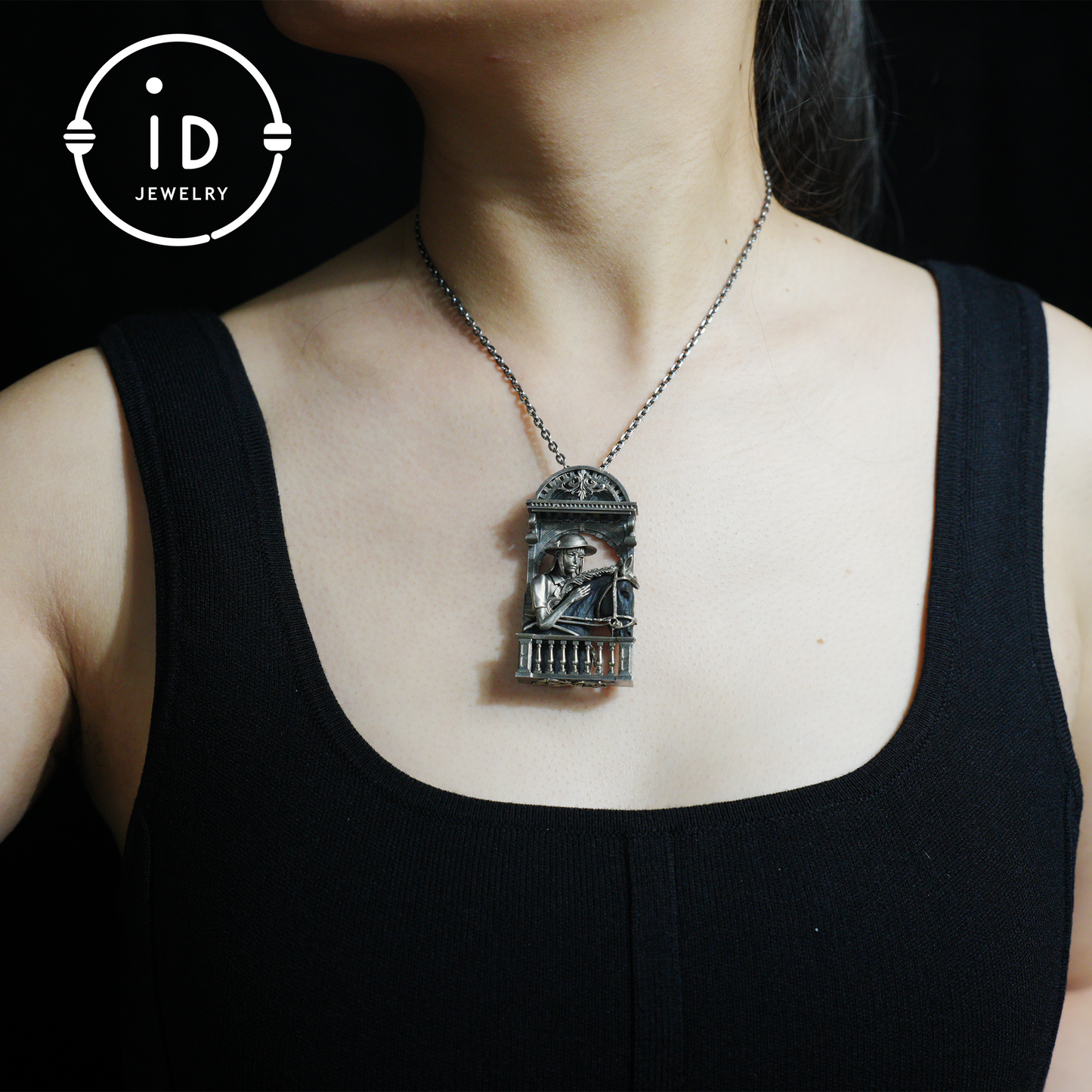 Silent Farewell | Handmade Silver Horse Pendant | Emotional Keepsake Jewelry | A Thoughtful Gift for Horse Lovers and Soulful Spirits