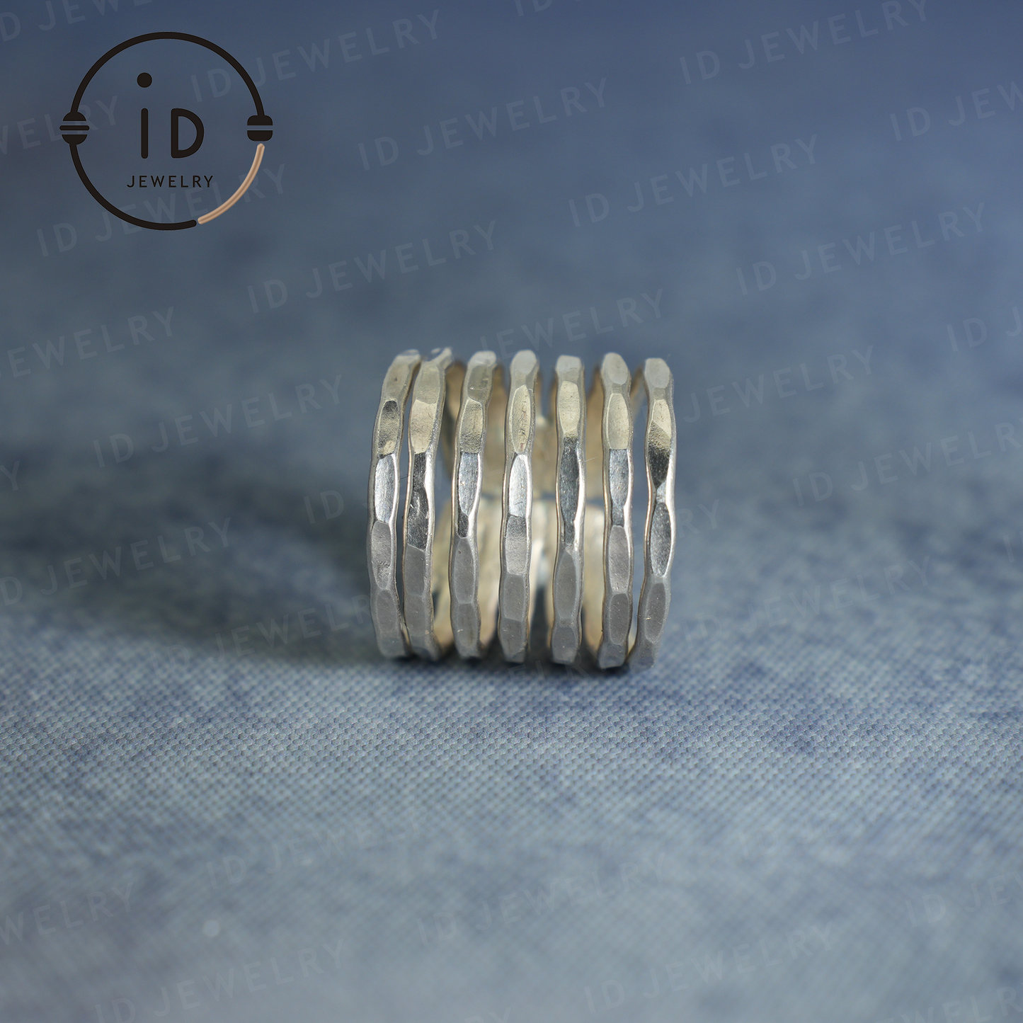 Handmade Silver Ring, Multilayer Boho Ring, Adjustable Minimalist Unisex Ring, Vintage Statement Jewelry