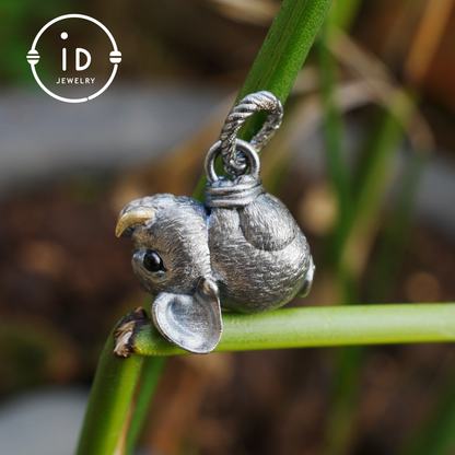 925 Sterling Silver Boar Pendant Necklace with Black Onyx Totem Animal Jewelry Vintage Gift for Men Women Nature Lovers