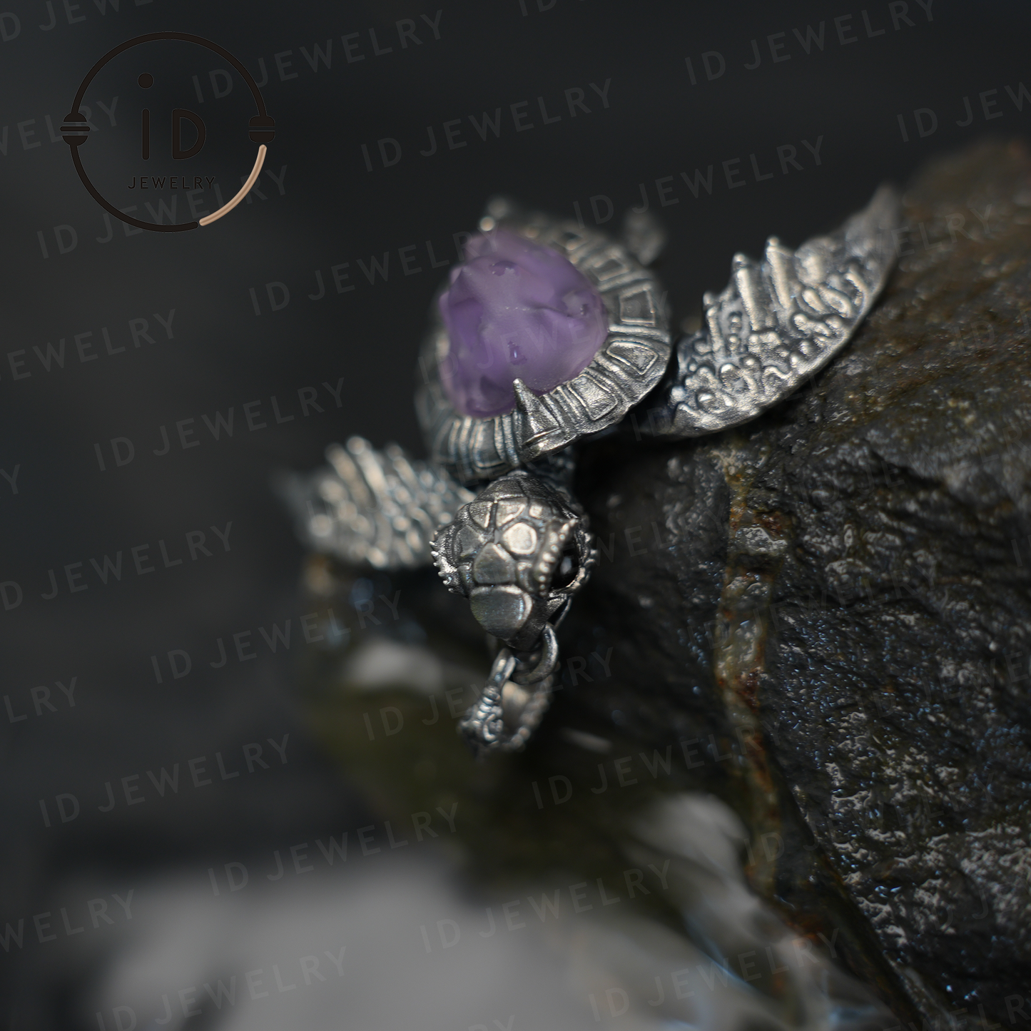 925 Silver Sea Turtle Pendant Necklace, Articulated Ocean Talisman for Divers & Ocean Lovers, Handmade Birthday / Christmas Gift