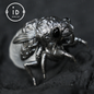 Cicada Pendant in 925 Sterling Silver | Amulet of Transformation & Rebirth | Spiritual Totem for Change Inner Protection