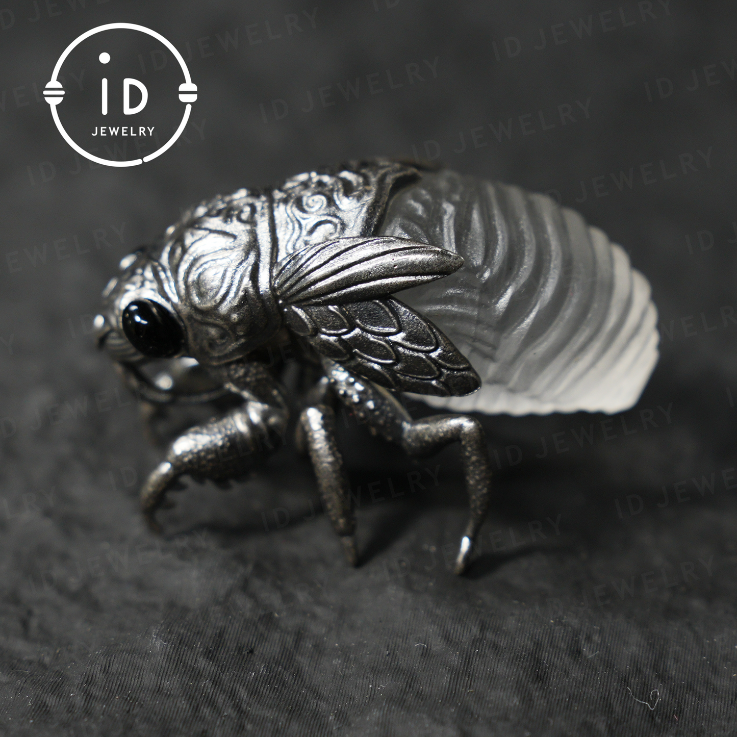 Cicada Pendant in 925 Sterling Silver | Amulet of Transformation & Rebirth | Spiritual Totem for Change Inner Protection