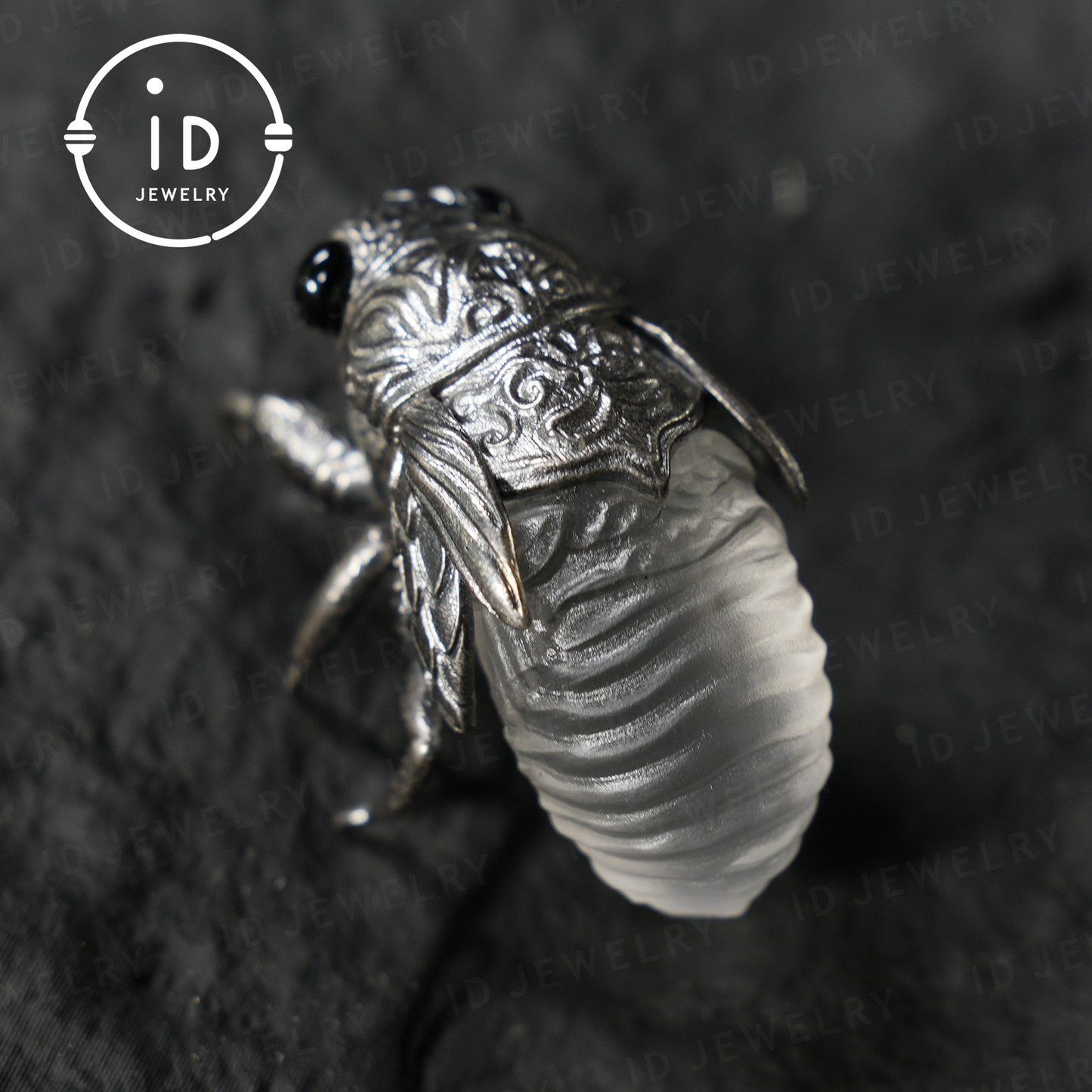 Cicada Pendant in 925 Sterling Silver | Amulet of Transformation & Rebirth | Spiritual Totem for Change Inner Protection